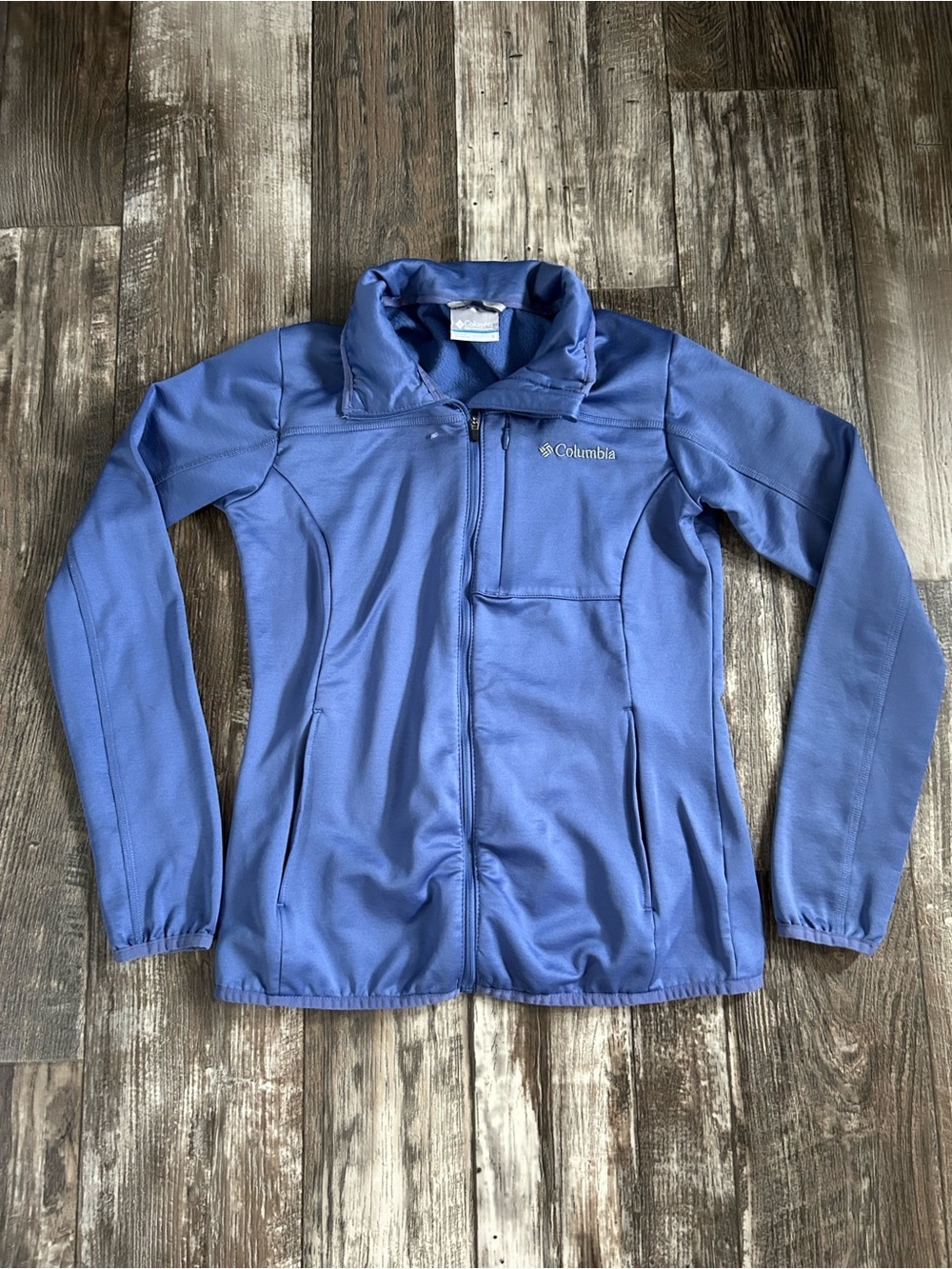 Columbia Periwinkle Blue Full-Zip Jacket
